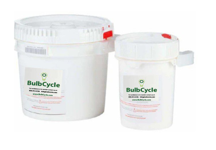 2 Gallon Dental Waste Disposal Pail (holds 2 lbs. of dental amalgam and 24 lbs. of other dental waste including separator filters, traps and lead foil. ) image 0