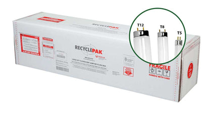 4ft Fluorescent Lamp Recycling Box LARGE (Holds 68 T12 or 146 T8 Lamps)