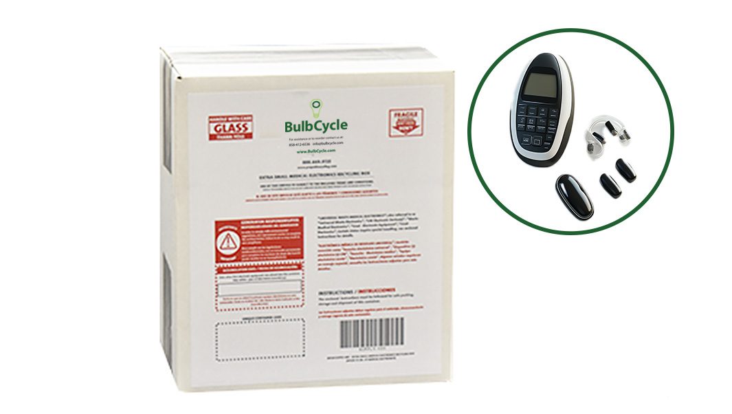 Extra Small Medical Electronics Recycling Box (Holds 10 pounds) image 0