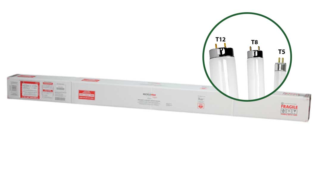 8ft Fluorescent Lamp Recycling Box MEDIUM (Holds 16 T12 or 39 T8 Lamps) image 0